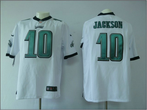 Philadelphia Eagles 10 DeSean Jackson White Nike Game NFL jerseys